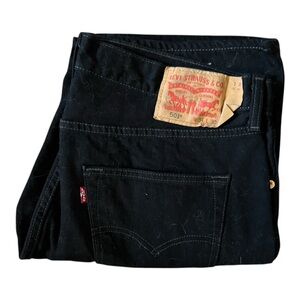 Levi’s 501 men’s jeans black 34W x 30L